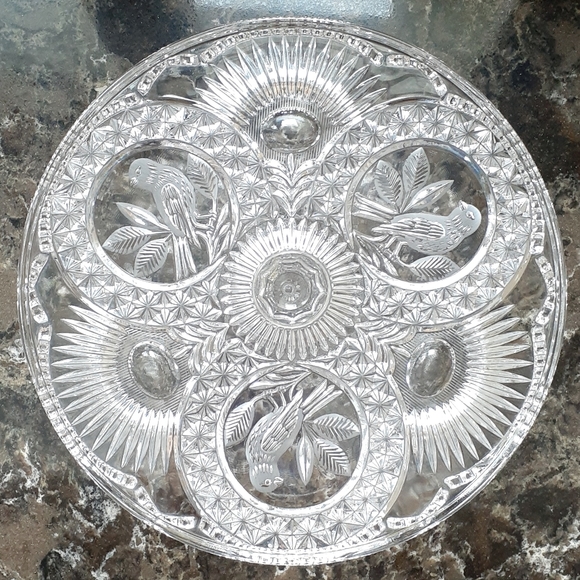 Vintage Hofbauer Byrdes Crystal Collection Cake - Picture 2 of 10